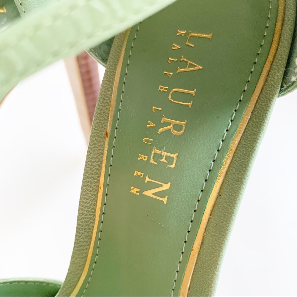 🛍SOLD 🛍Lauren by Ralph Lauren Frieda heels 6.5 - Picture 7 of 12
